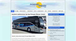 Desktop Screenshot of pomper-reisen.com
